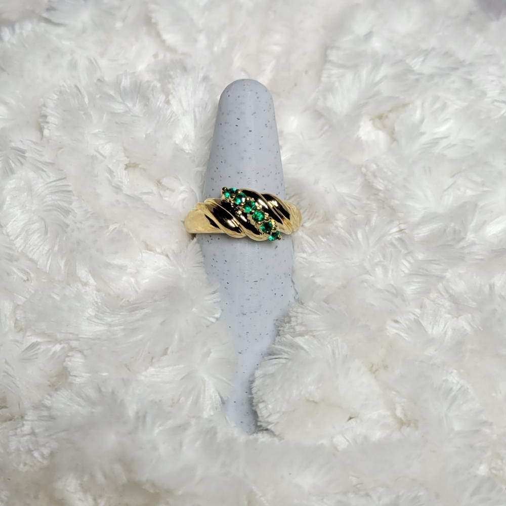 Royal Illusions Created Emerald San Marcos Ring